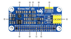 Raspberry Pi, Çok Güçlü Sensörler için Sense HAT (B) - Thumbnail