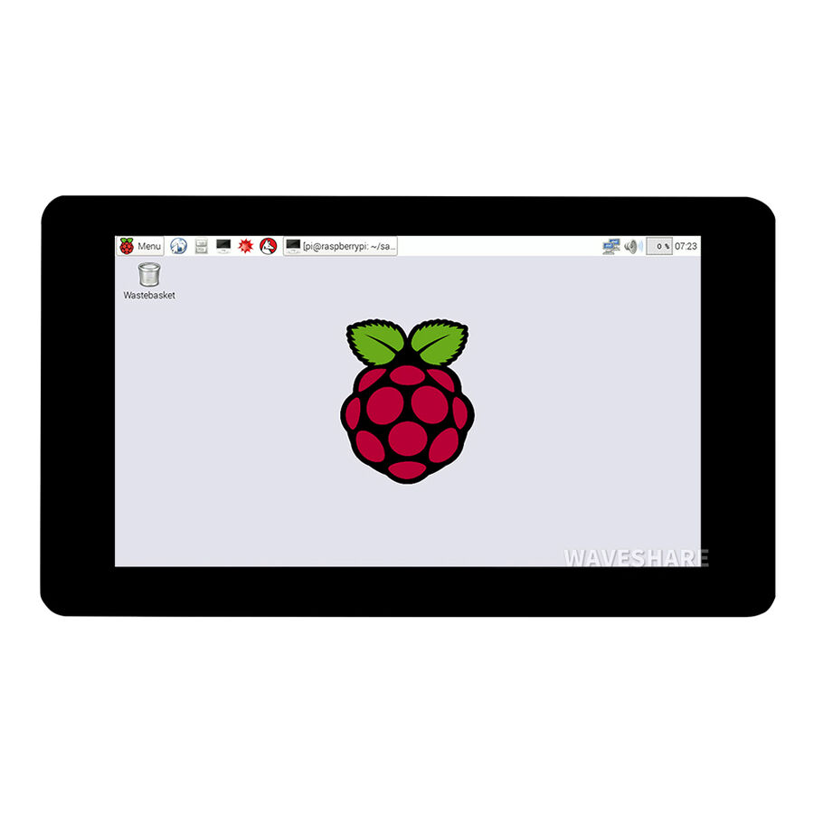 Raspberry Pi için 7 inç Kapasitif Dokunmatik IPS Ekran 1024×600