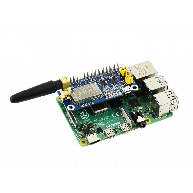 SX1262 LoRa HAT for Raspberry Pi, 915 MHz