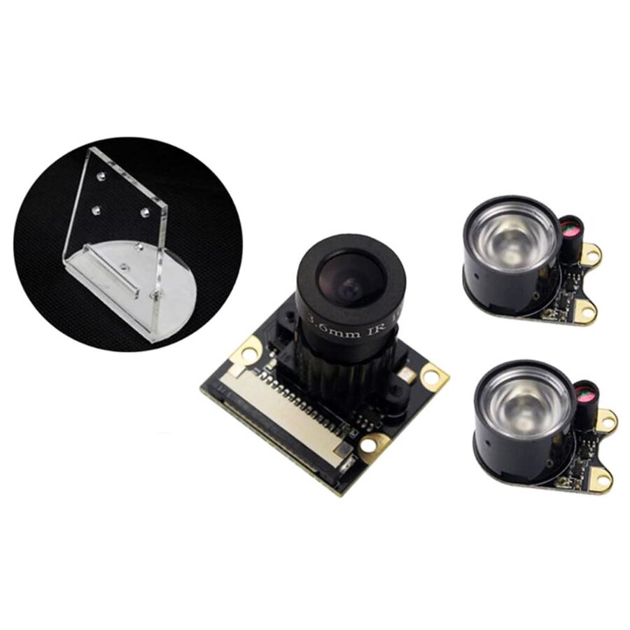 Raspberry Pi Gece Kamerası - Kamera Tutucu Kiti