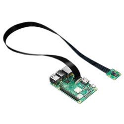 Raspberry Pi Camera Compatible Flex Cable - 45.7cm - Thumbnail