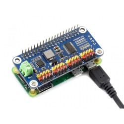 Raspberry Pi Servo Motor Driver Board - 16 Channel - 12 Bit - WaveShare - Thumbnail