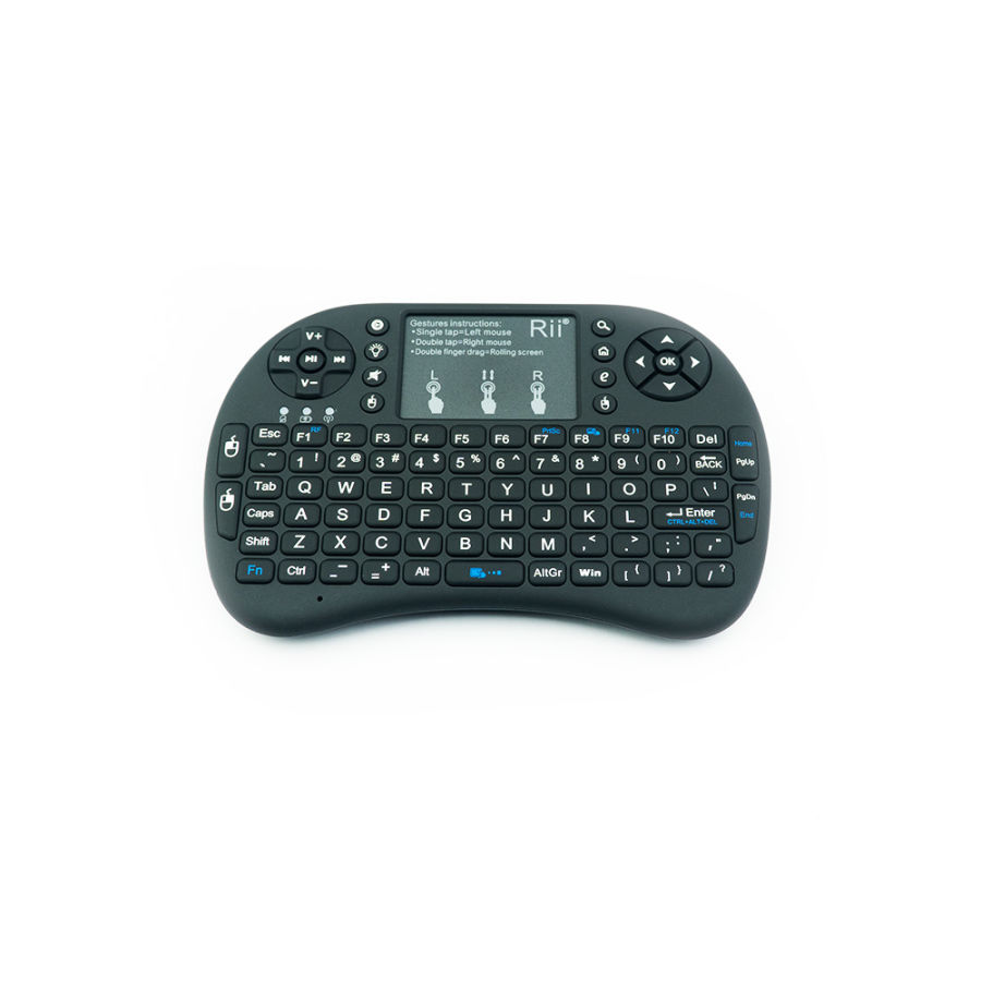 Raspberry Pi Compatible Wireless Mini Keyboard + Mouse Features + 3 and 4 Compatible