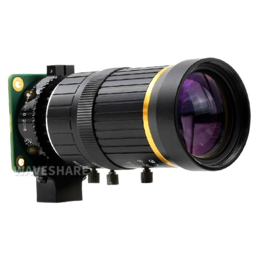 Raspberry Pi Yüksek Kalite Kamera 8-50mm Zoom Lens