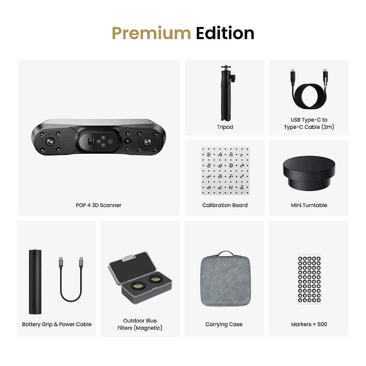 Revopoint POP 4 Premium Edition 3D Tarayıcı - 5