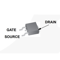 RFD14N05LSM N-Channel Mosfet SMD TO-252 14A 50V - Thumbnail