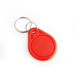125kHz RFID Keyfob Red