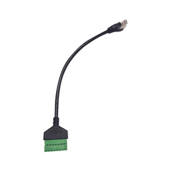 RJ45 Ethernet Erkek 20cm Kablolu Terminal Bloğu - Thumbnail