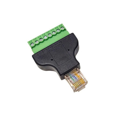 DirencNet - RJ45 Ethernet Erkek Fiş Terminal Bloğu