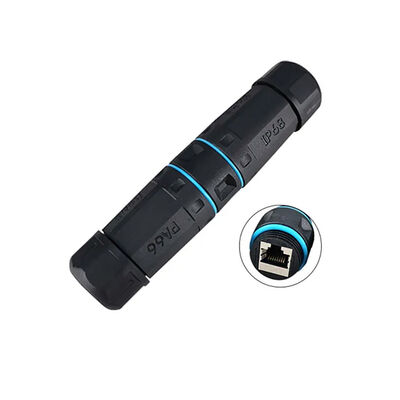 DirencNet - RJ45 Su Geçirmez Dişi - Dişi Ara Konnektör