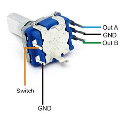 Rotary Enkoder - Anahtarlı - Thumbnail