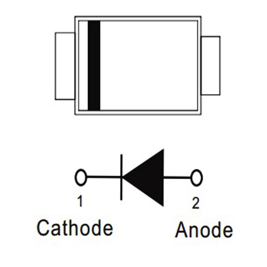 smd diode polarity