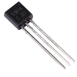 S9014 Transistor BJT NPN TO-92 - Thumbnail