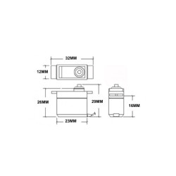 SG90 9G Servo Motor Mini - Thumbnail