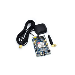 SIM808 Arduino ve Raspberry Pi Uyumlu GSM GPRS GPS Geliştirme Kartı - Thumbnail
