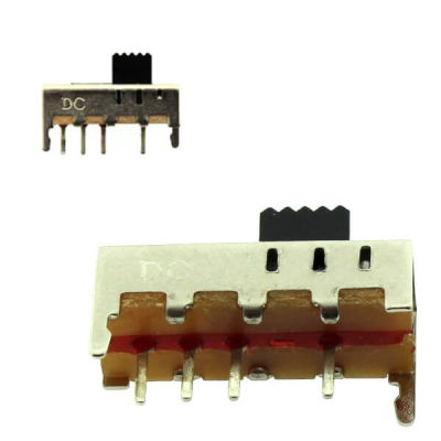 Wealth Metal - Slide Switch 6X17MM 0.3A 50VDC 1P3T