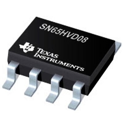 Texas - SN65HVD08DR 16mA Smd RS-485 Alıcı-Verici Entegresi SOIC8