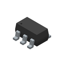 SN74LVC1G14DBVR Sot23 - Logic Kapı ve İnvertör Entegresi