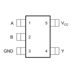 SN74LVC1G32DBV Logic Kapı Entegresi SOT23-5 - Thumbnail