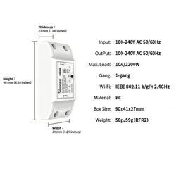 Sonoff Dual Smart Home WiFi 2 Channel Relay Board - Thumbnail