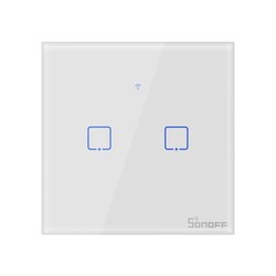 Sonoff T0EU2C-TX Dokunmatik Wifi Işıklı Anahtar - Thumbnail
