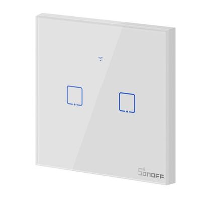 Sonoff T0EU2C-TX Dokunmatik Wifi Işıklı Anahtar