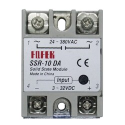 SSR-10DA (10A) Solid State Relay (Compatible with Development Boards) - Thumbnail