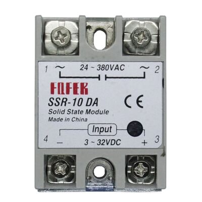 FOFEK - SSR-10DA (10A) Solid State Röle (Geliştirme Kartlarıyla Uyumlu)