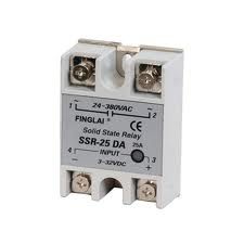 SSR-25DA (25A) Solid State Relay (Compatible with Development Boards)