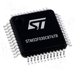 STM32F030C8T6TR SMD 32-Bit 48MHz Microcontroller LQFP-48 - Thumbnail