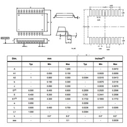 STM32F030F4P6TR Smd 32-Bit 48MHz Mikrodenetleyici Tssop-20 - Thumbnail