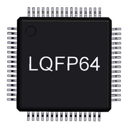 STM32F030RCT6 32-Bit 48Mhz Microcontroller LQFP64 - Thumbnail