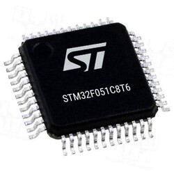 STM32F051C8T6 SMD 32-Bit 48MHz Microcontroller LQFP-48 - Thumbnail