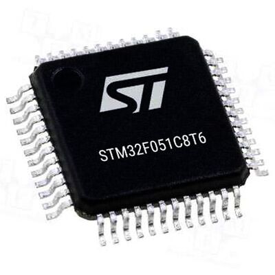 STM - STM32F051C8T6 SMD 32-Bit 48MHz Microcontroller LQFP-48