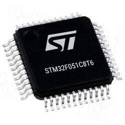 STM32F051C8T6 Smd 32-Bit 48MHz Mikrodenetleyici LQFP-48 - Thumbnail