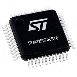 STM32F070CBT6 SMD 32-Bit 48MHz Microcontroller LQFP-48 - Thumbnail
