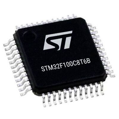 STM - STM32F100C8T6B SMD 32-Bit 24MHz Microcontroller LQFP-48
