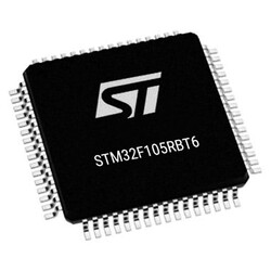 STM32F105RBT6 SMD 32-Bit 72MHz Microcontroller LQFP-64 - Thumbnail