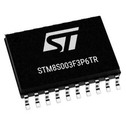 STM8S003F3P6TR Smd 8-Bit 16MHz Mikrodenetleyici Tssop-20 - Thumbnail