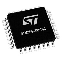 STM8S005K6T6C SMD 8-Bit 16MHz Microcontroller LQFP-32 - Thumbnail
