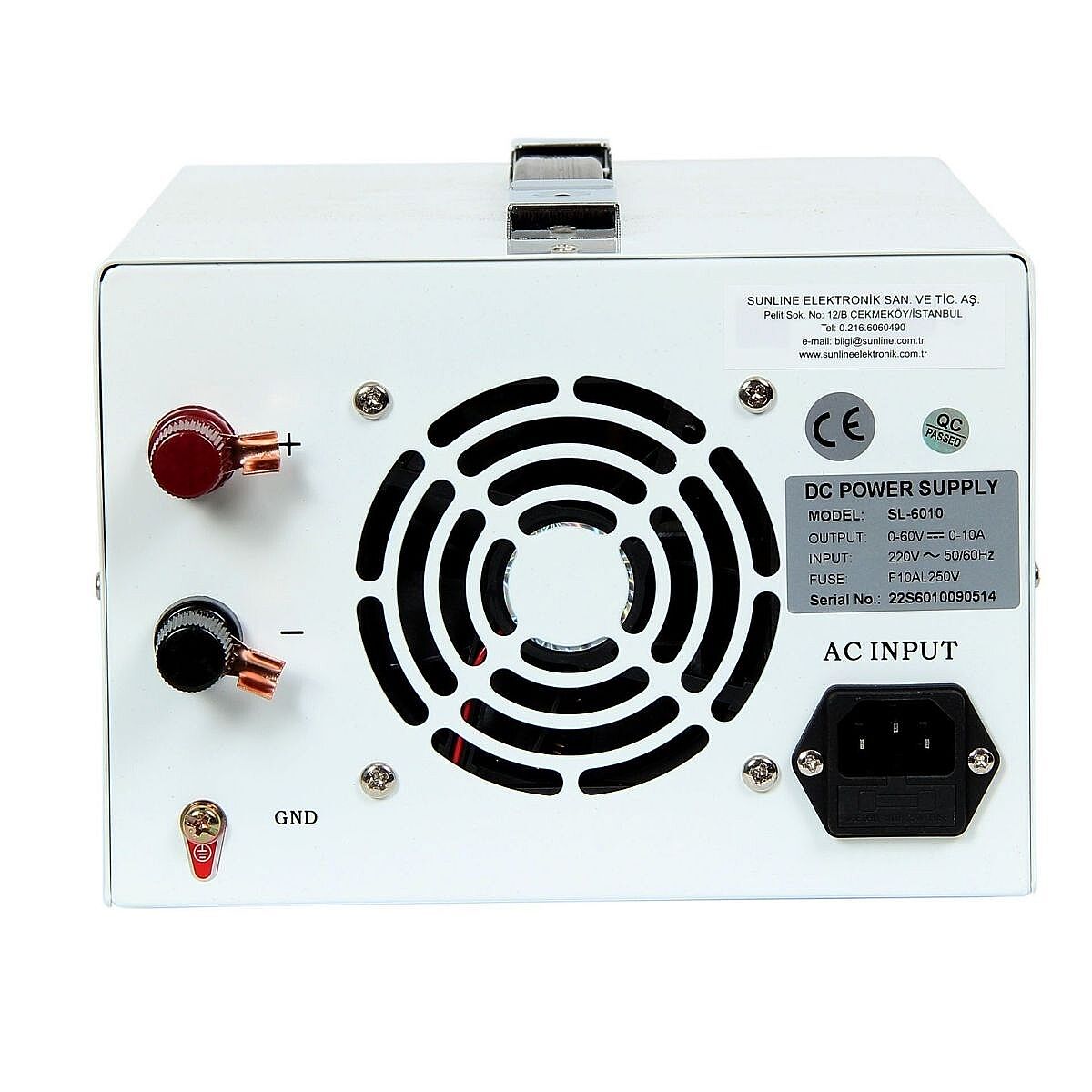 Sunline SL-200-10 200v 10A Ayarlanabilir Güç Kaynağı - 2