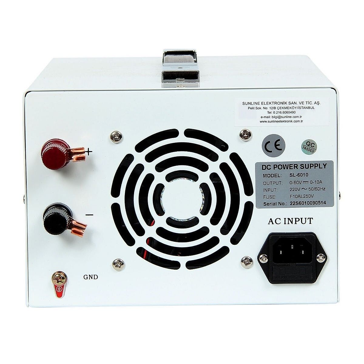 Sunline SL-300-10 300v 10A Ayarlanabilir Güç Kaynağı - 2