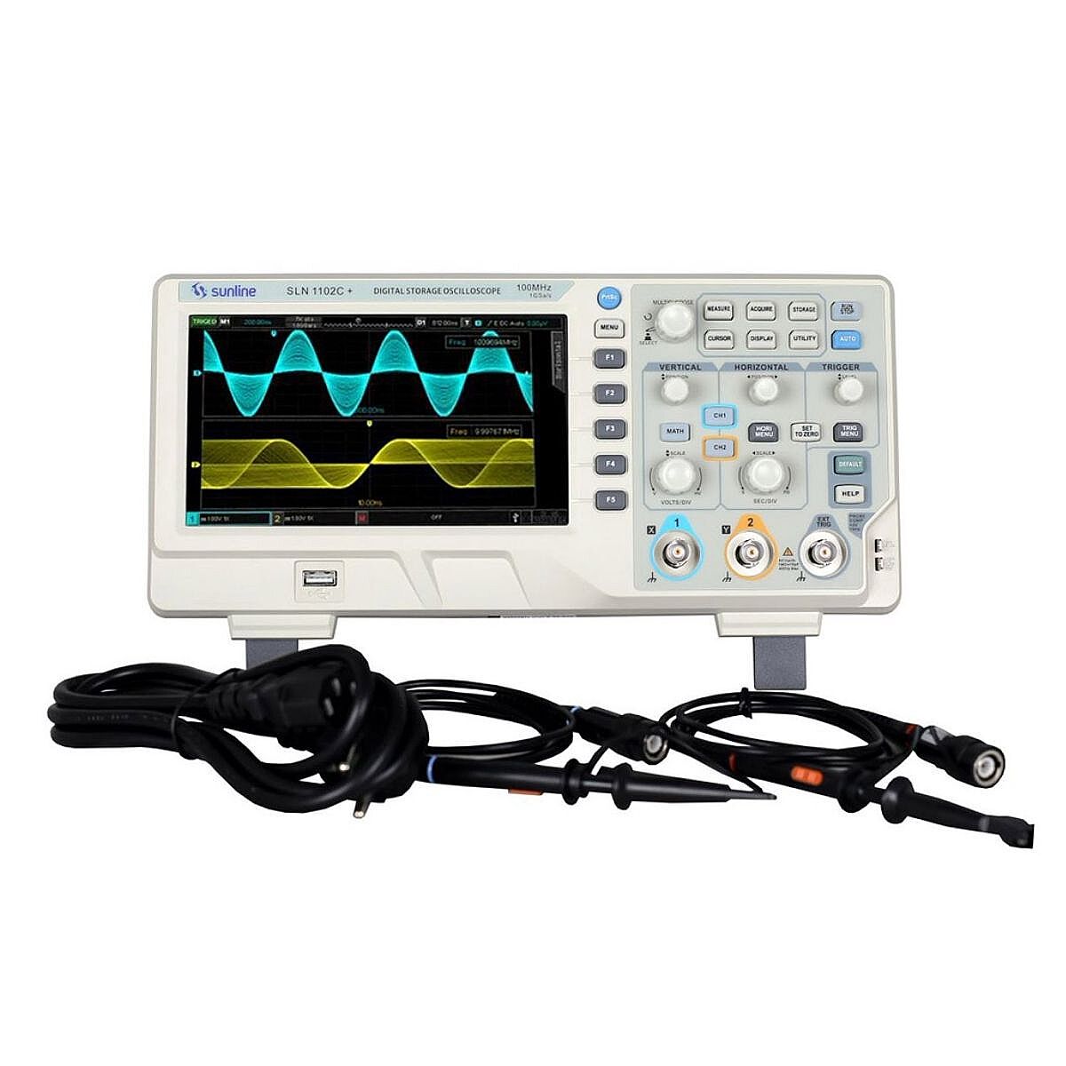 Sunline SLN 1102C+ Dijital Osiloskop - 3