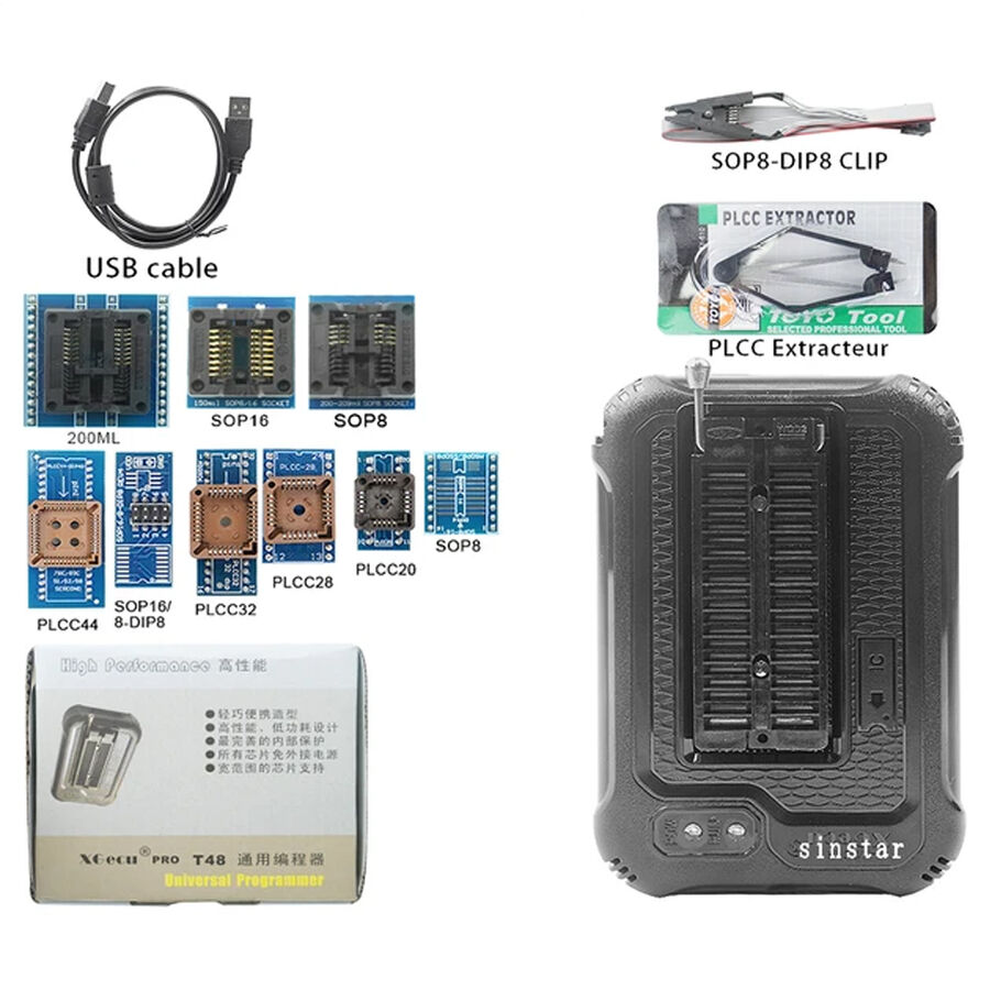 T48 TL866-3G SPI/Nor/NAND Flash BIOS MCU EEPROM AVR PIC Programlayıcı