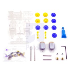 Tamiya 70168 Double Gearbox Kit - Çift DC Motorlu Dişli Kutusu - Thumbnail