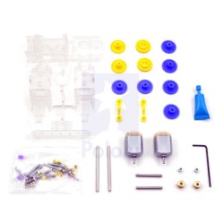 Tamiya 70168 Double Gearbox Kit - Gear Box with Double DC Motor - Thumbnail