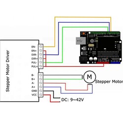 TB6600 4A Step Motor Sürücü ve Kontrol Kartı - Thumbnail