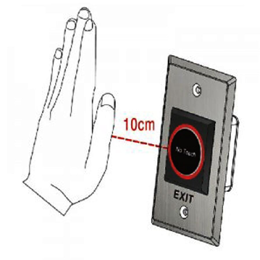 Contactless Output Buttons-Rectangle