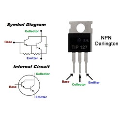 TIP127 Transistor BJT PNP TO-247 - Thumbnail