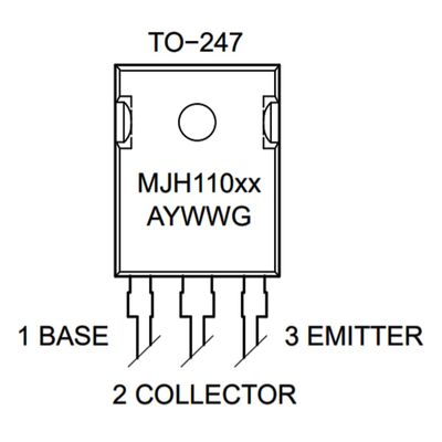 2 Transistors TIP2955 PNP 70V 15A TO-218 – Made In Italy, Neufs Sous Emballage !